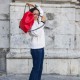 Mochila roja unisex