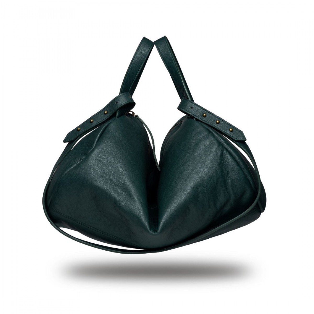 Bolso Oxford verde unisex